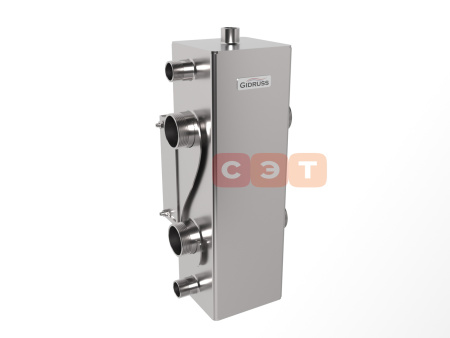Гидравлический разделитель из нерж. стали GRSS- 150-40   (150 кВт, вход G 1 1/2'', выход G 1 1/2'', м.р.=250мм)